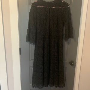 Nanette Lepore black lace dress size 6